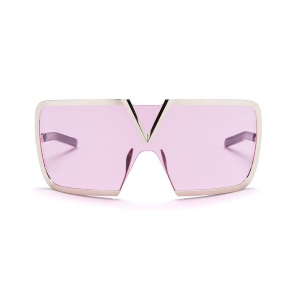 NEW VALENTINO SUNGLASSES, WOMEN SHIELD PINK EYEWEAR VALENTINO main image 4